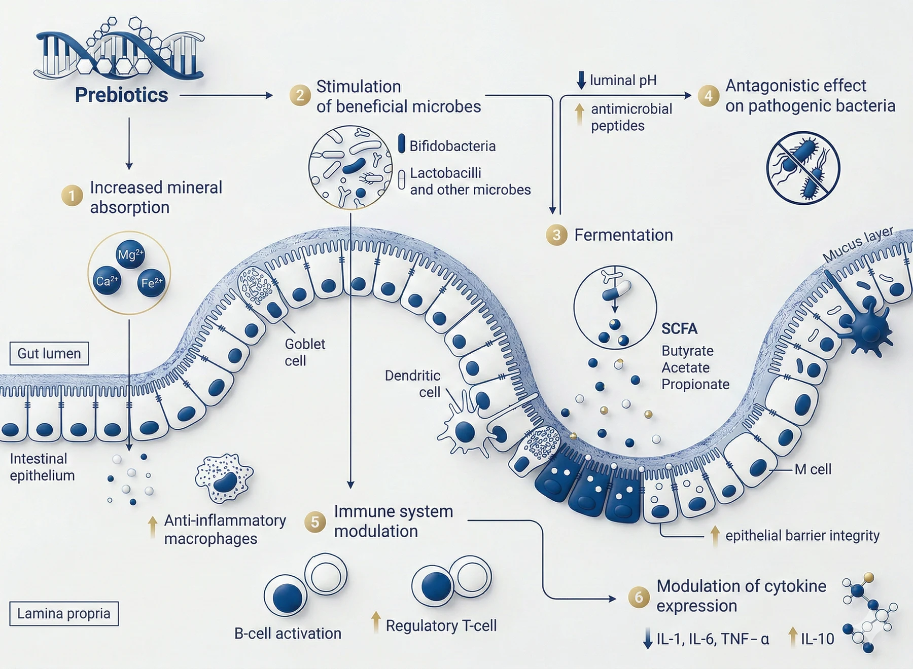 Prebiotics Mechanism