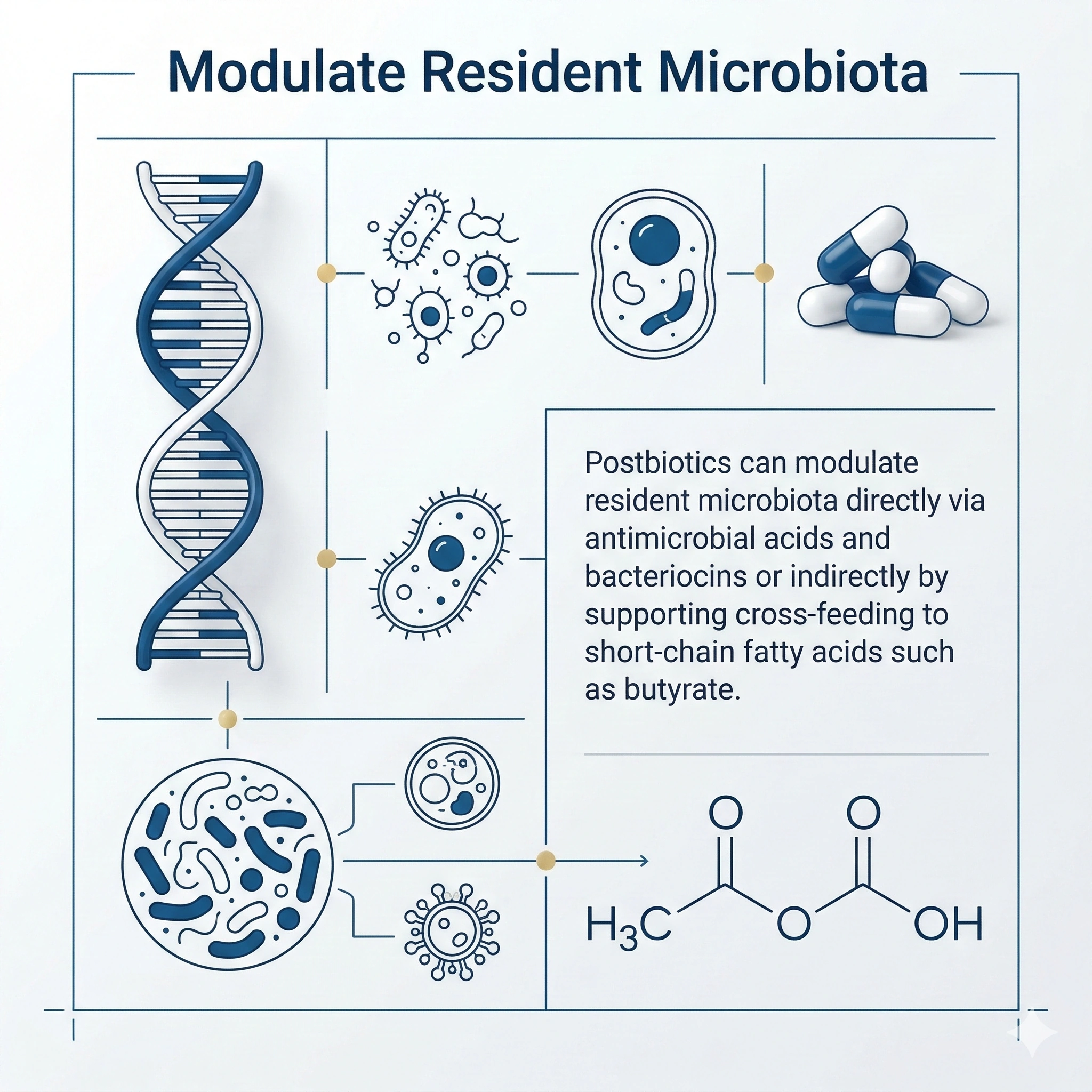 Modulate Resident Microbiota